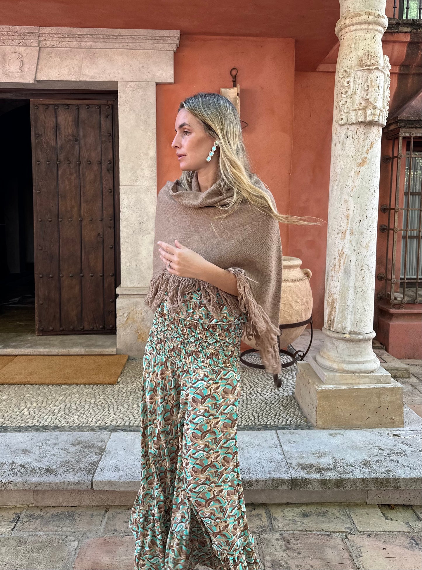 Pico lana beige
