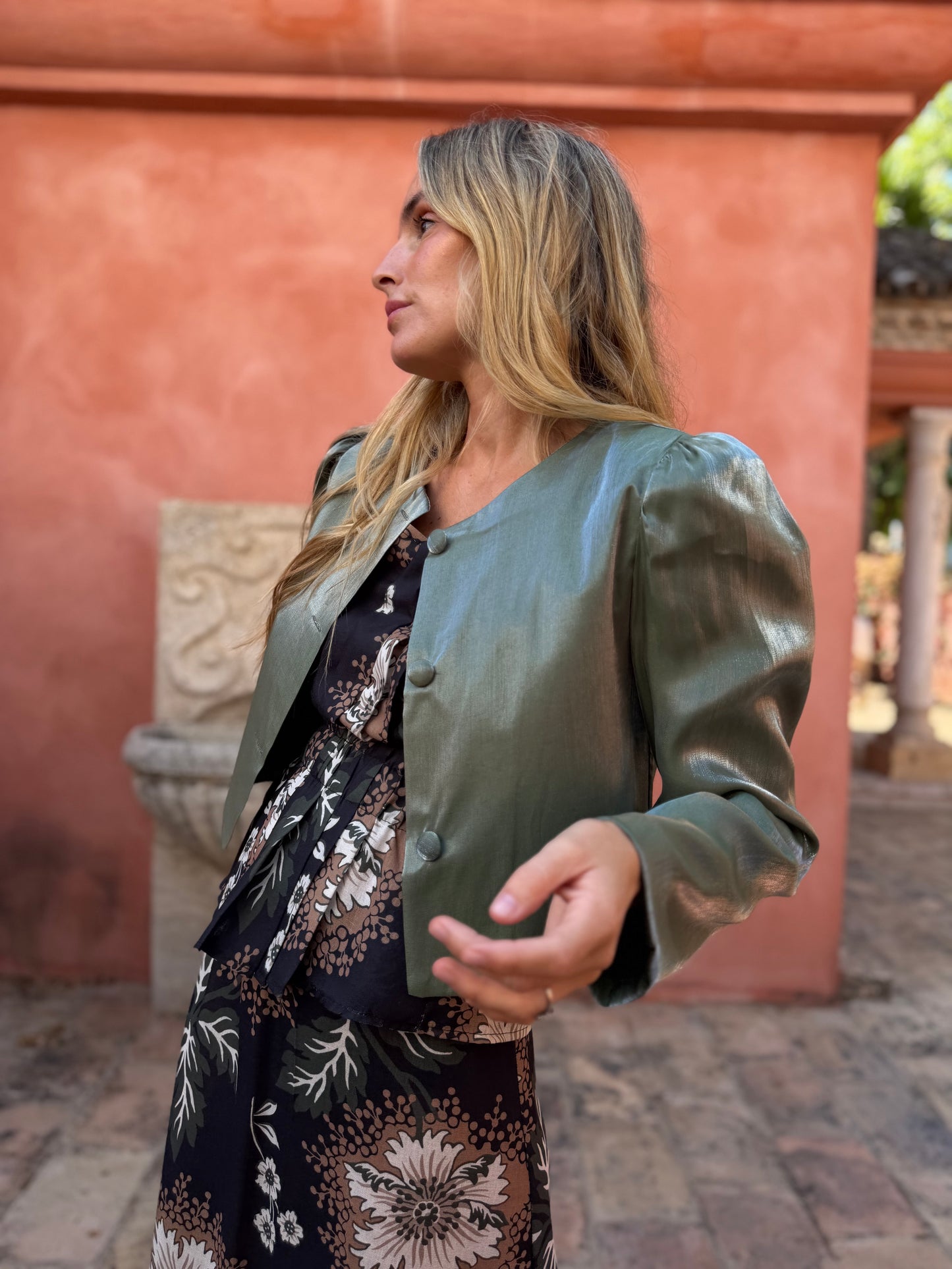 Chaqueta Shine Verde