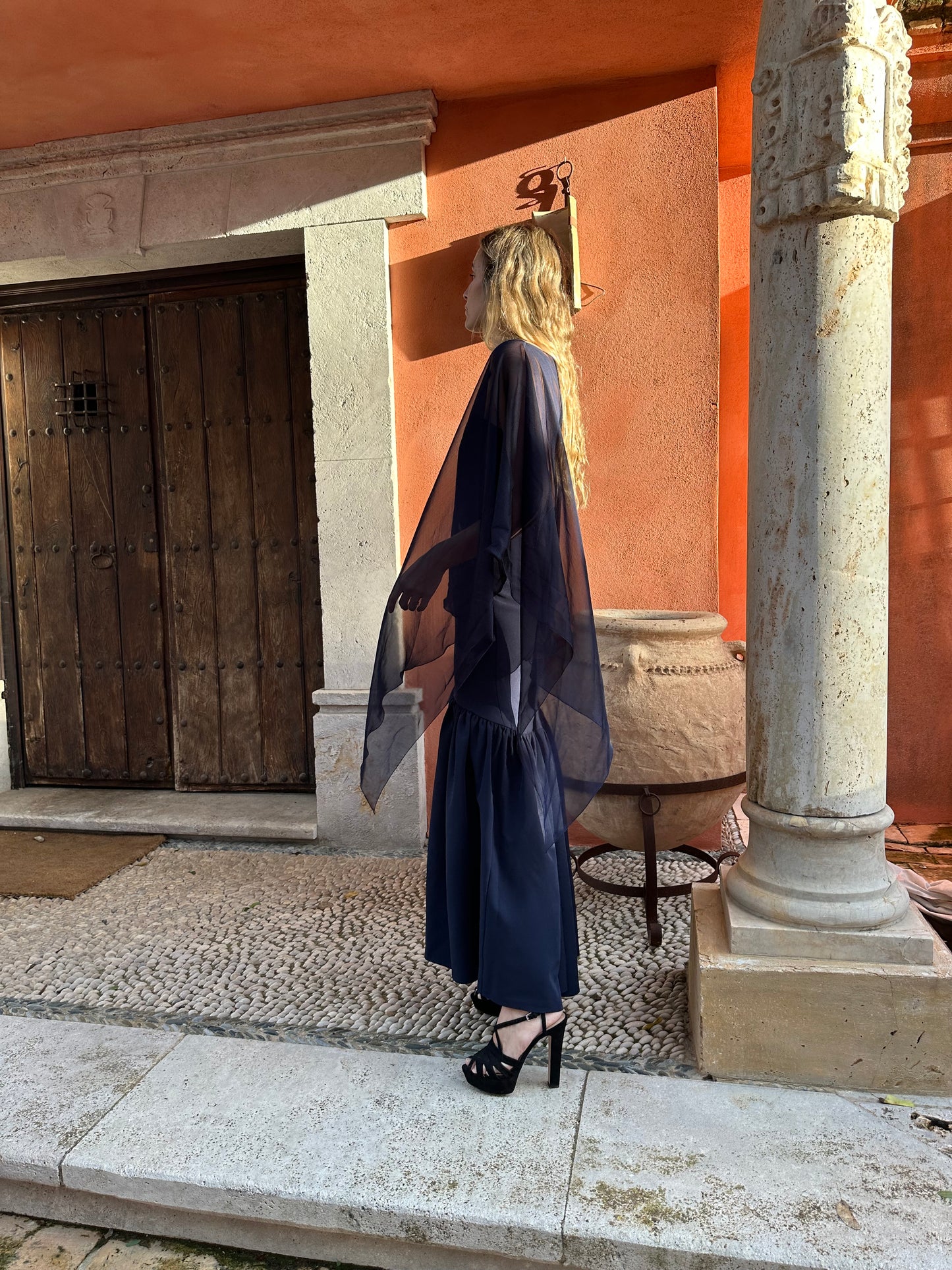 Capa de gasa marino cerrada