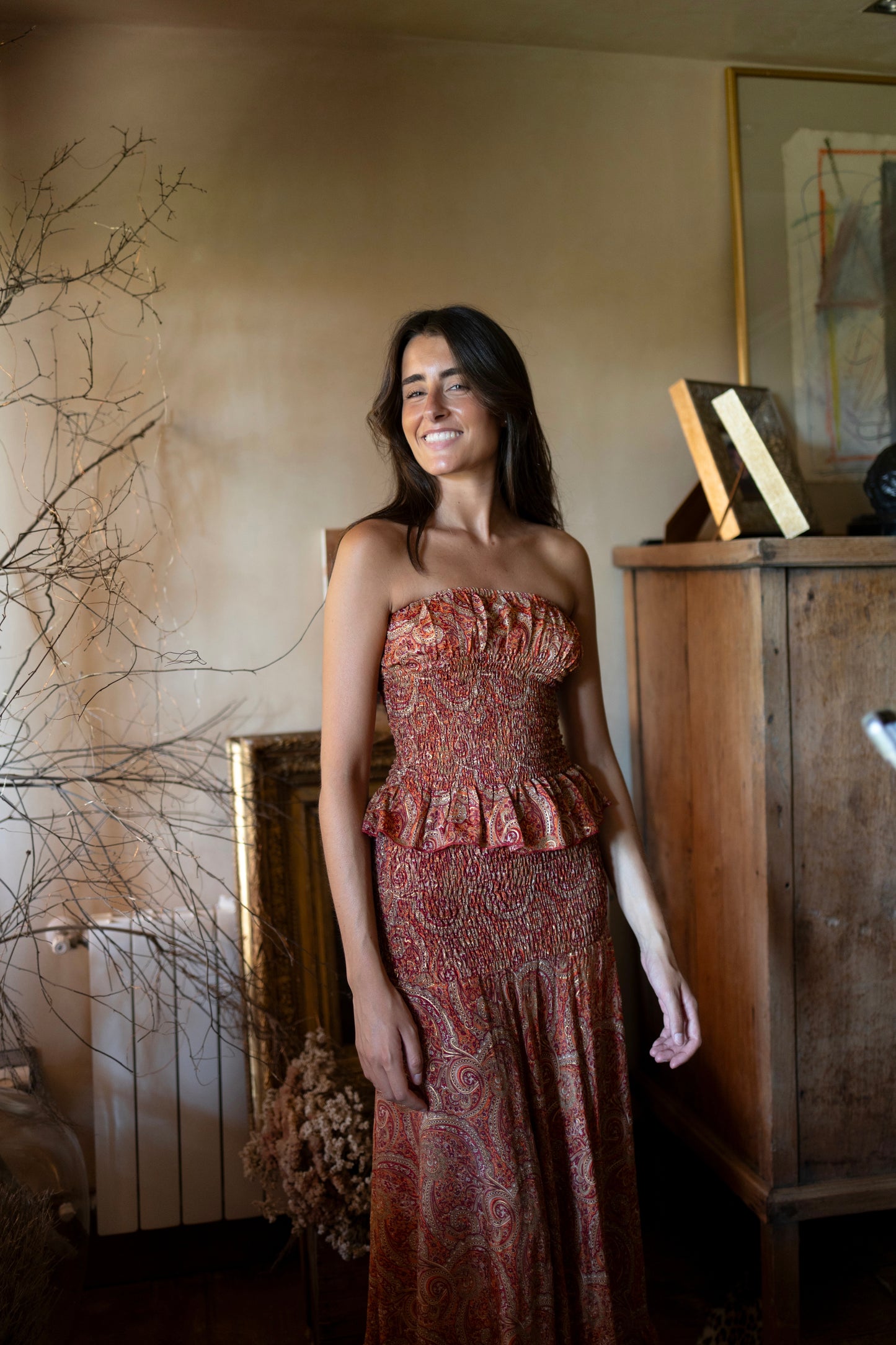 Conjunto Lanzarote cashmere burdeos