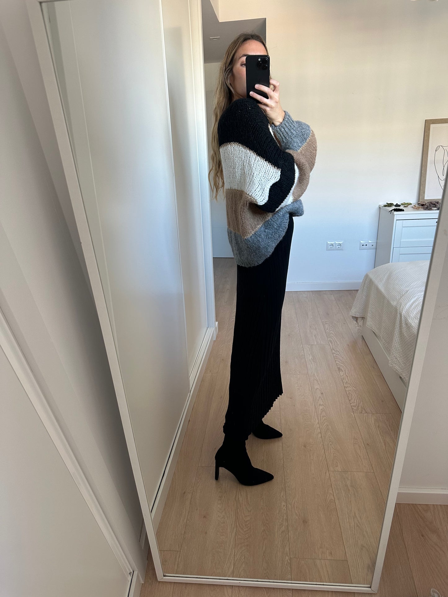 Jersey oversize rayas