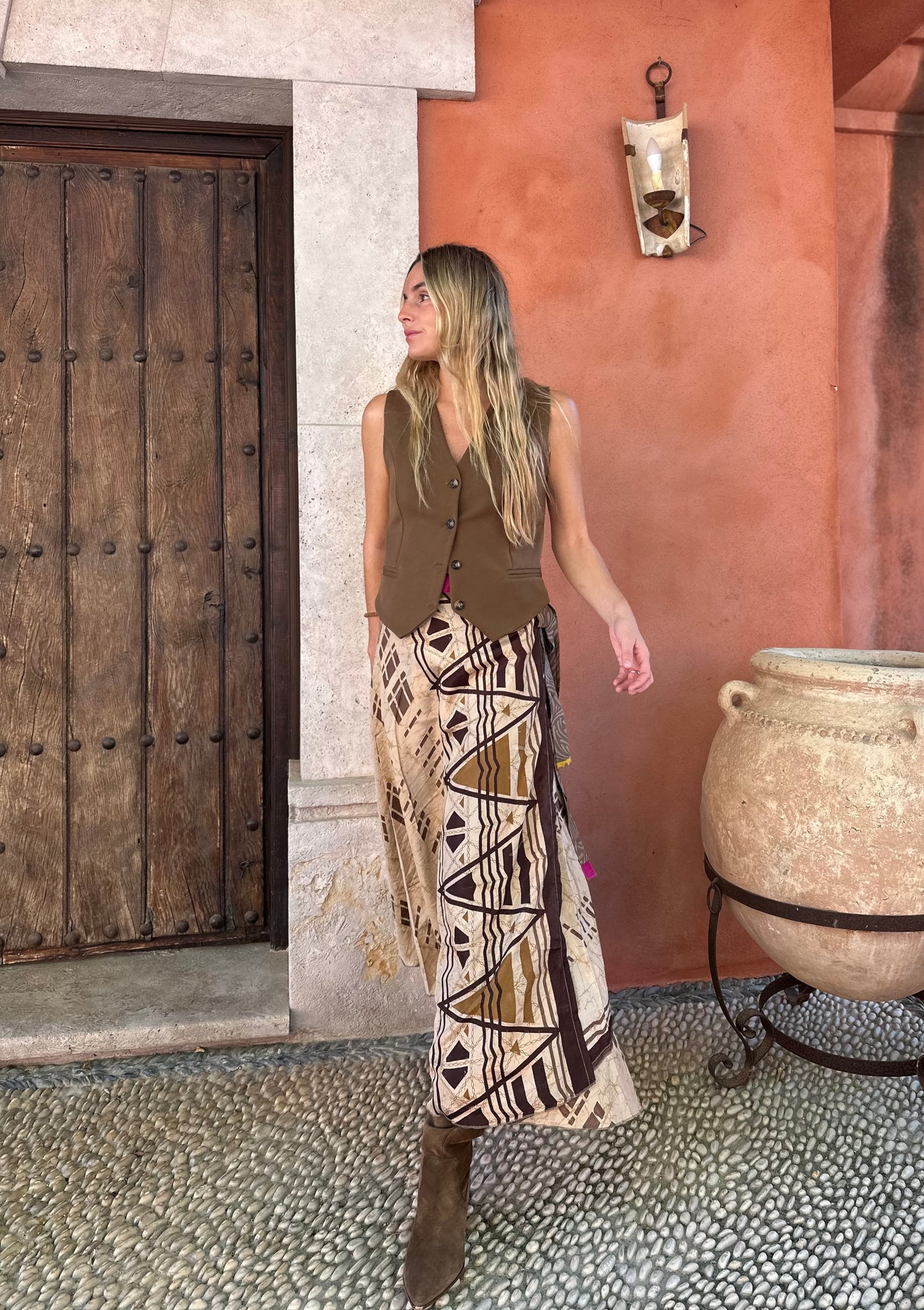 Falda India 105