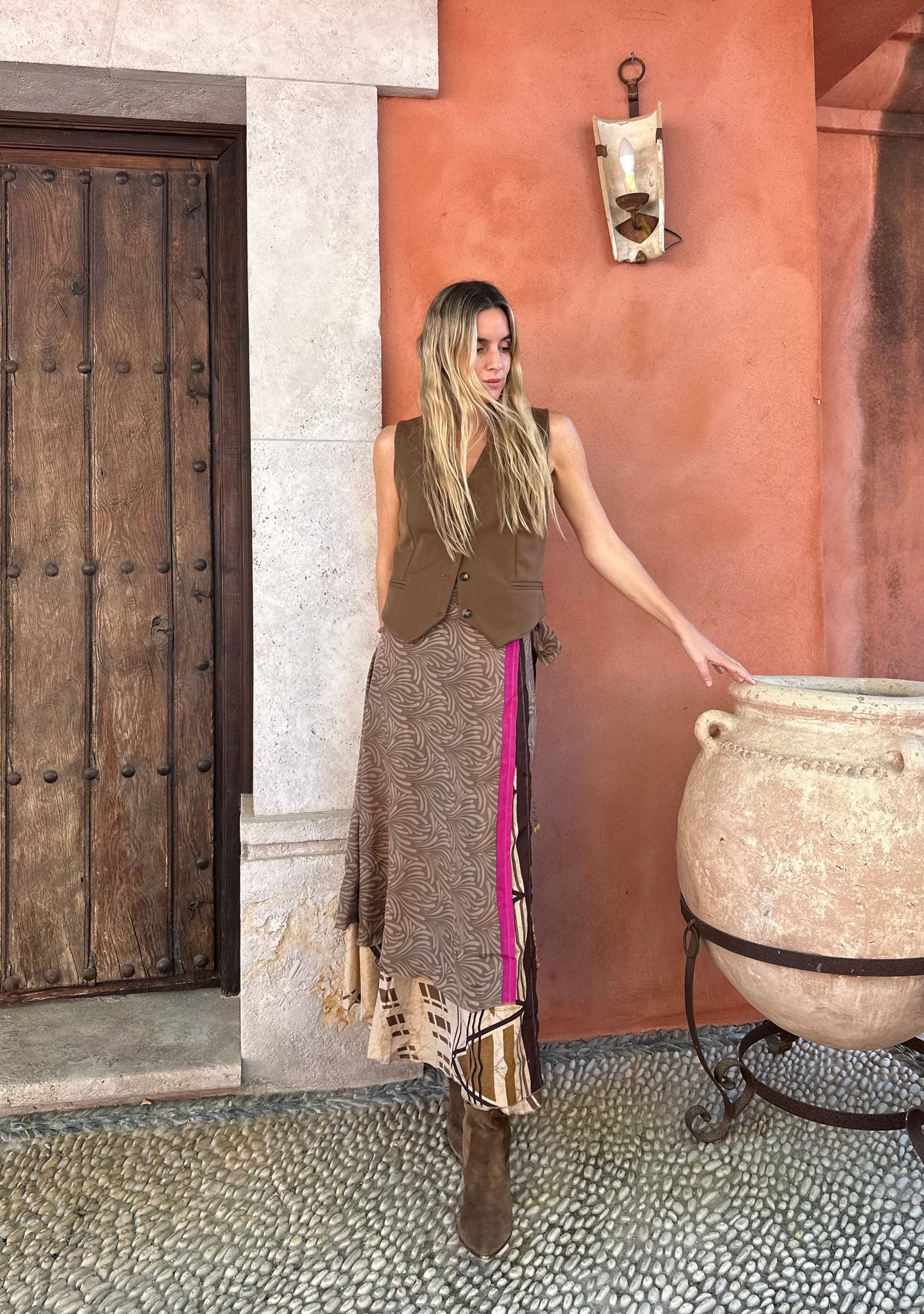Falda India 105