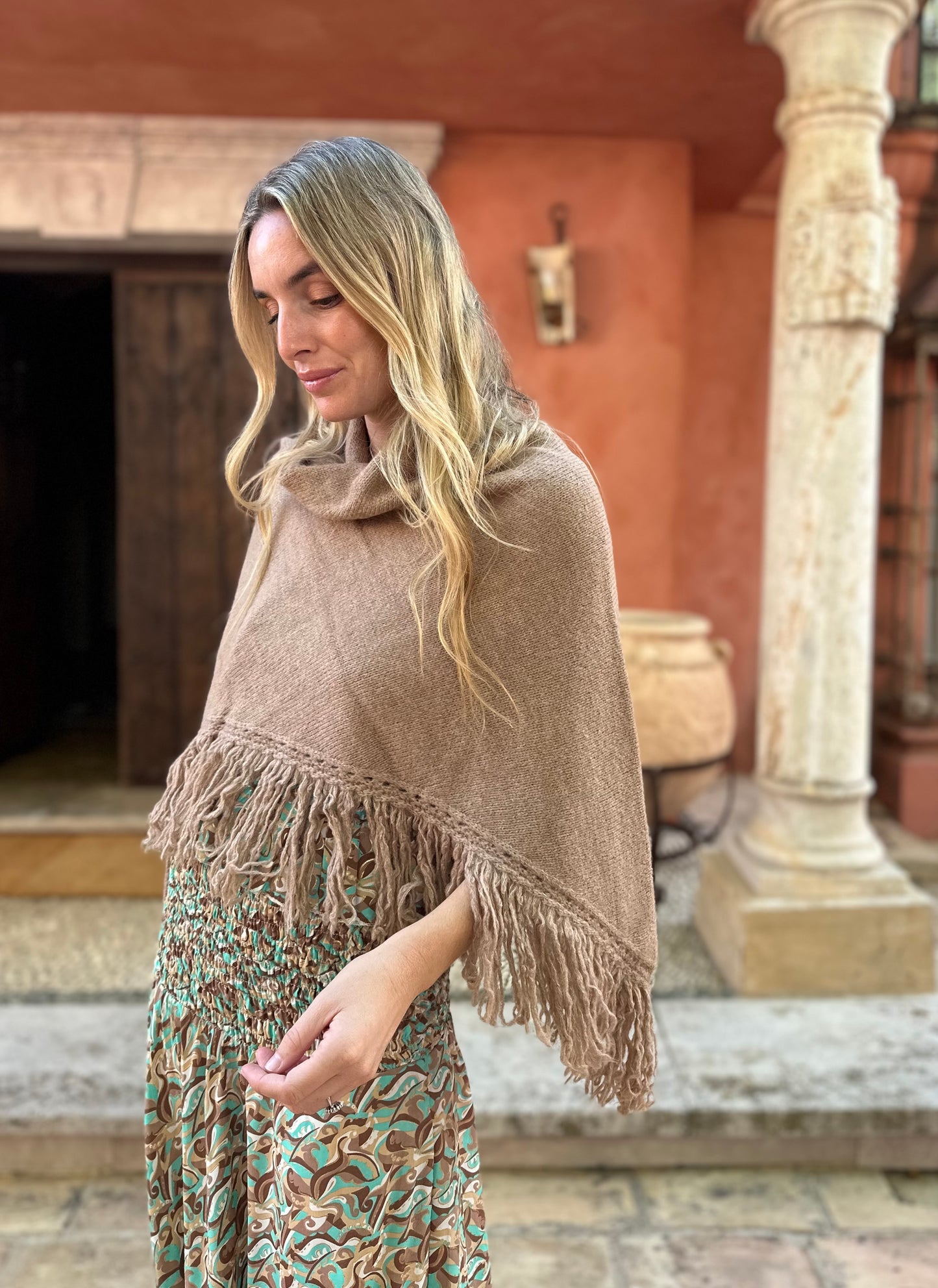 Pico lana beige