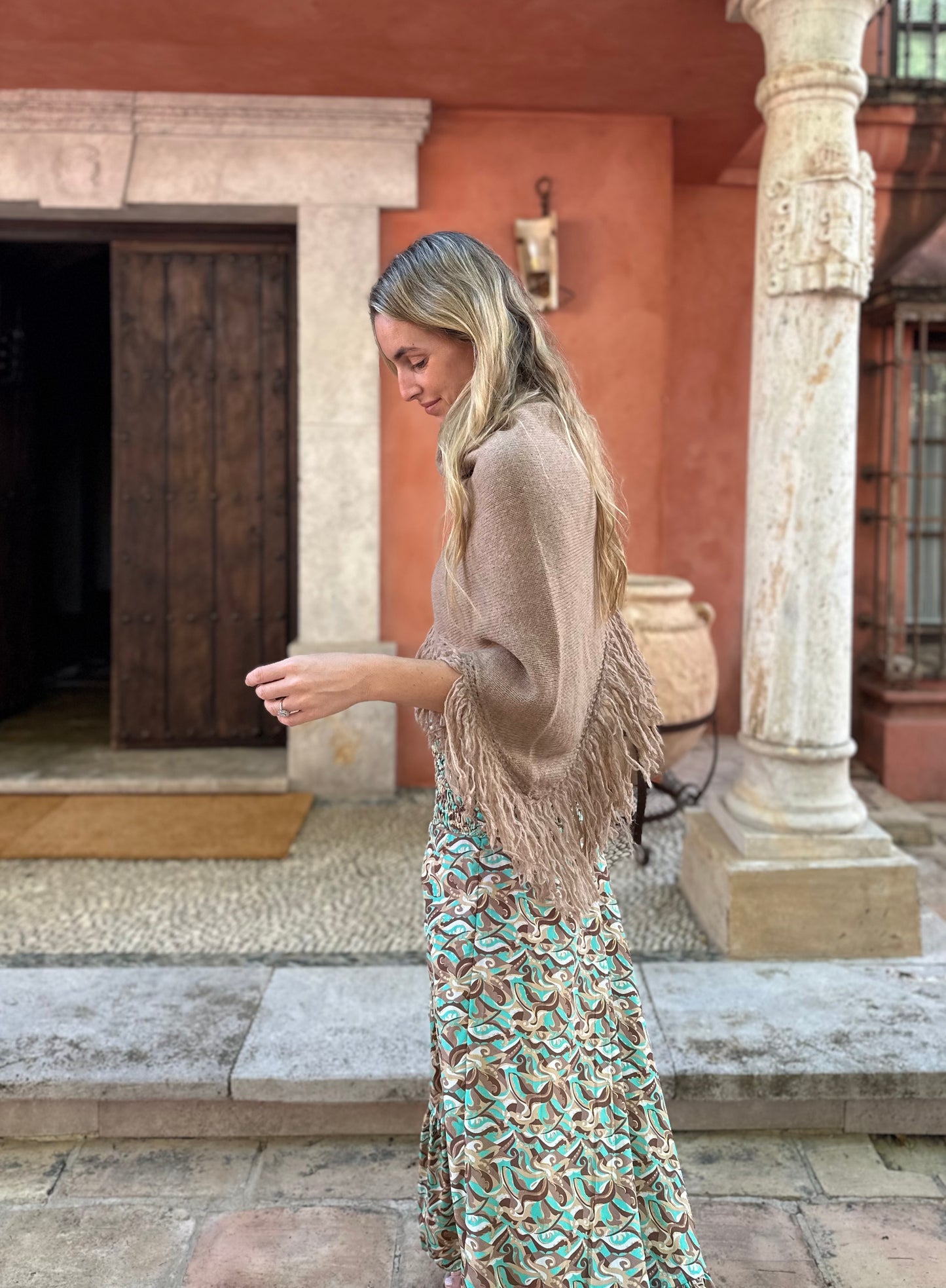 Pico lana beige
