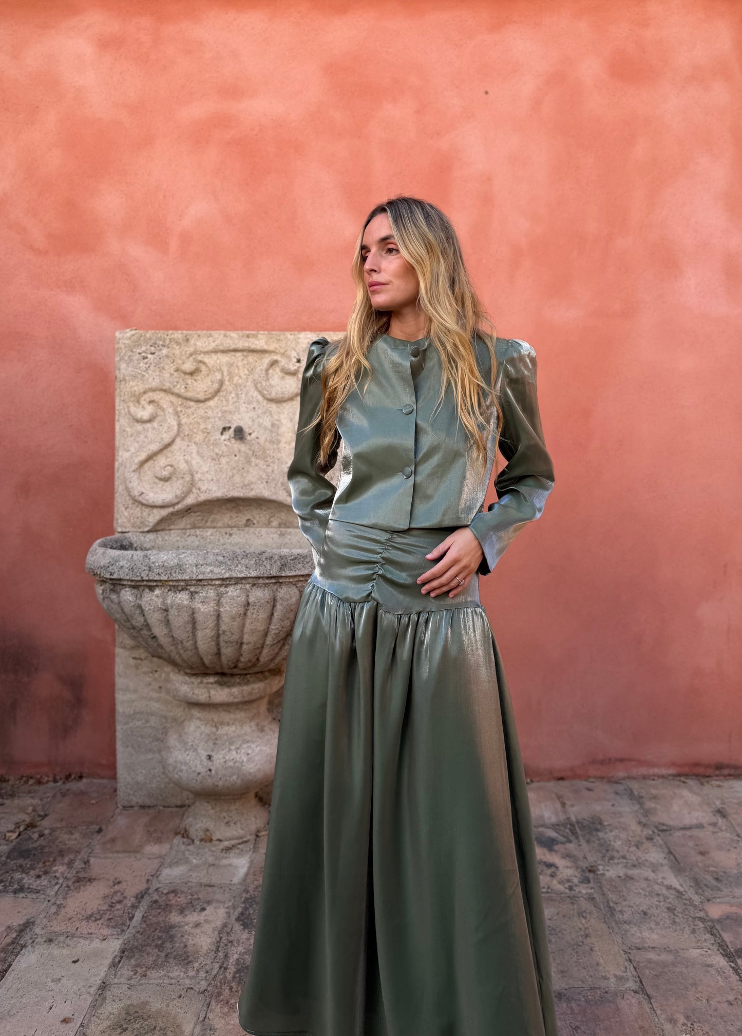 Chaqueta Shine Verde