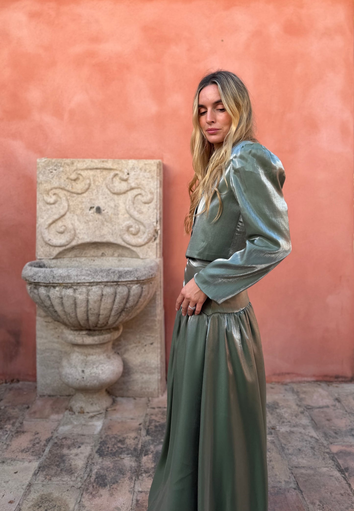 Falda Flow Verde