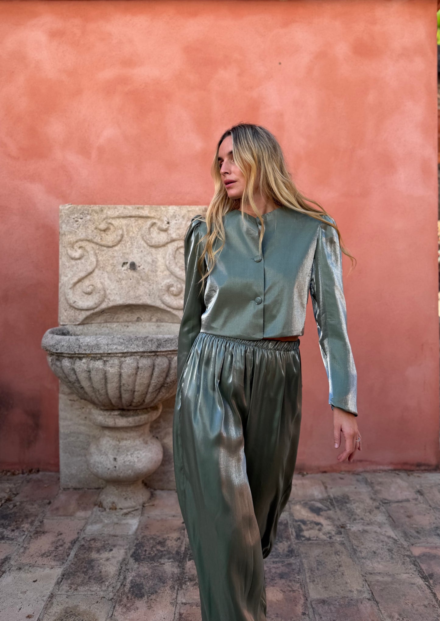 Pantalón Flow Verde