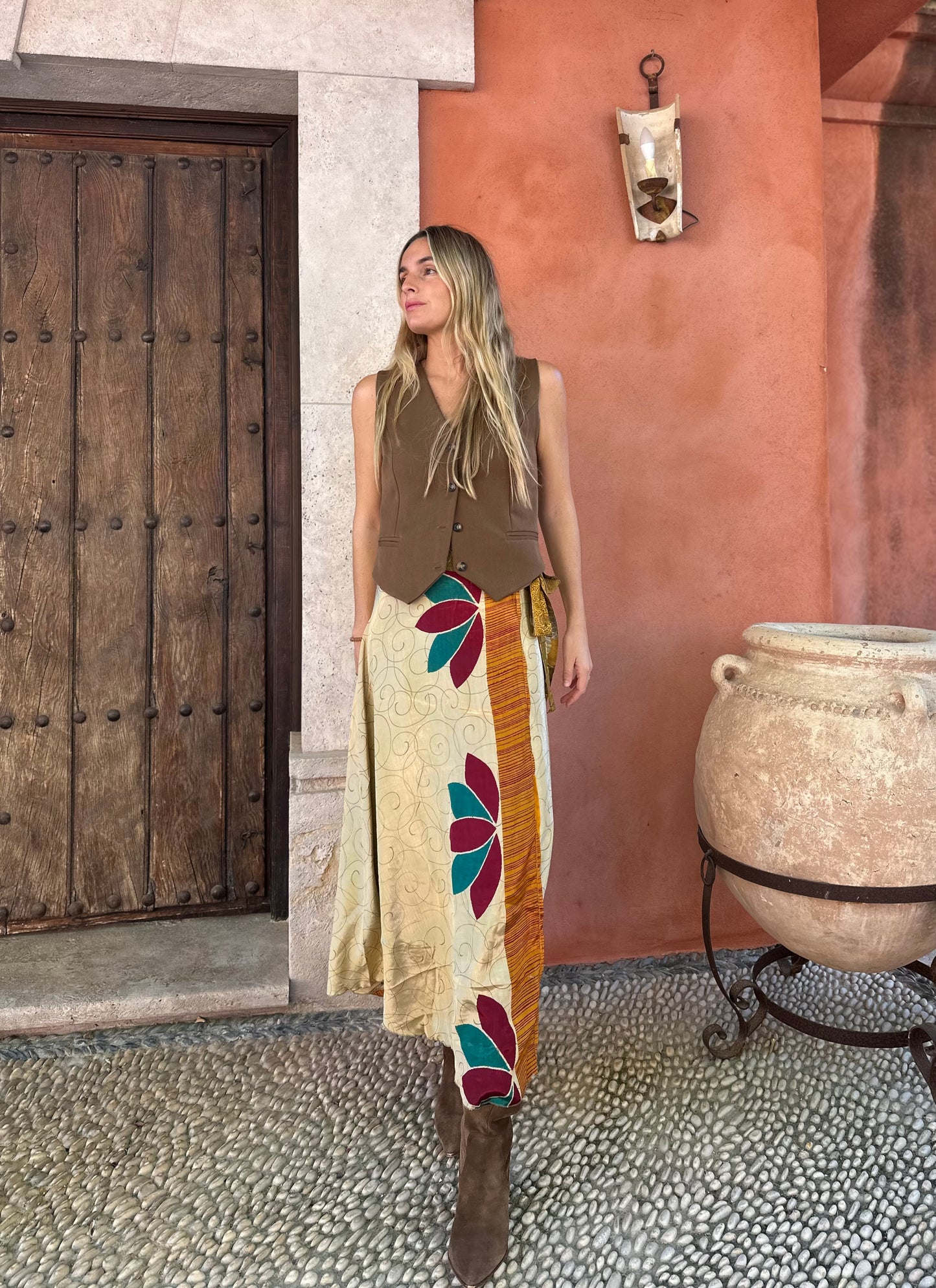 Falda India 104