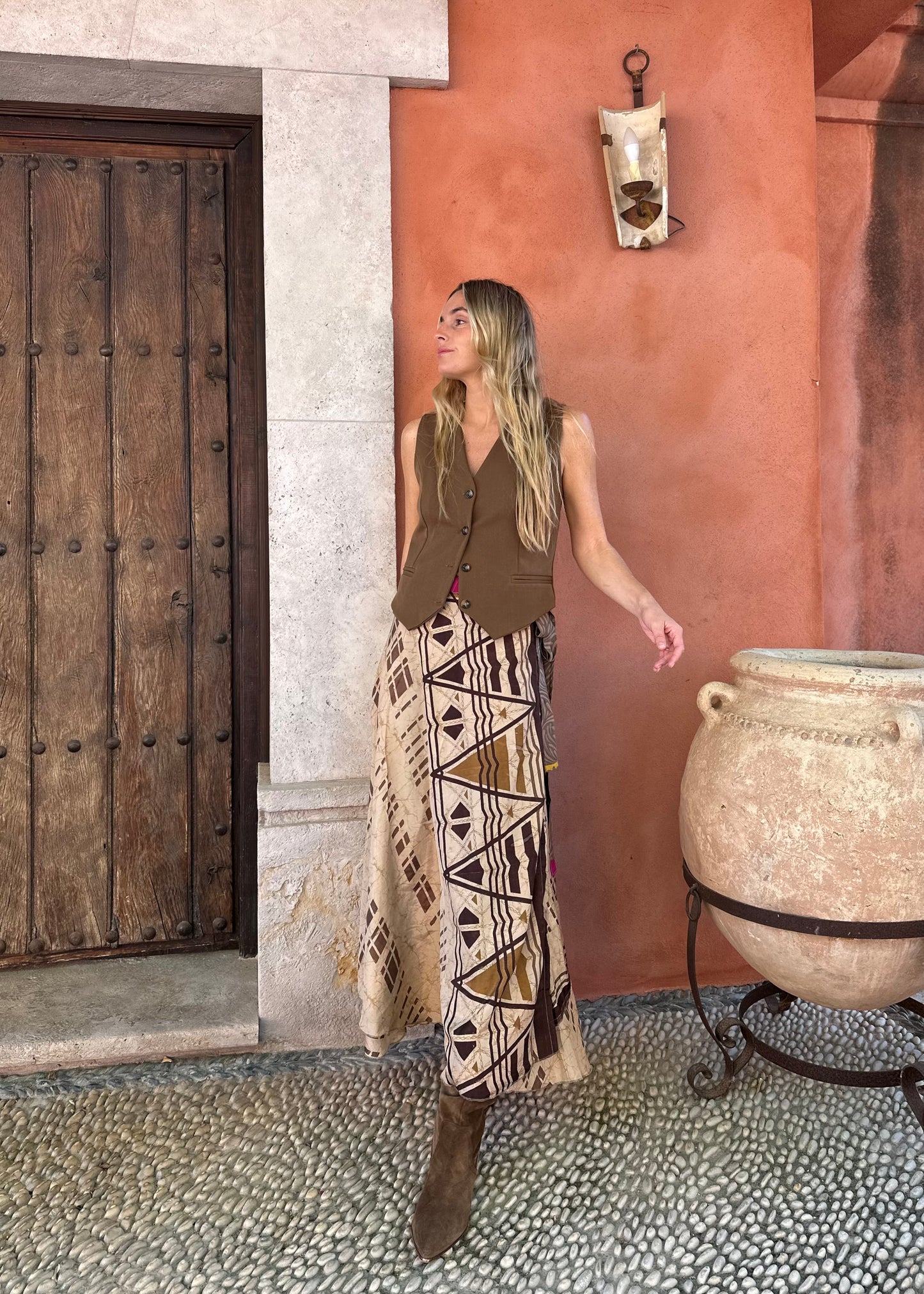 Falda India 105