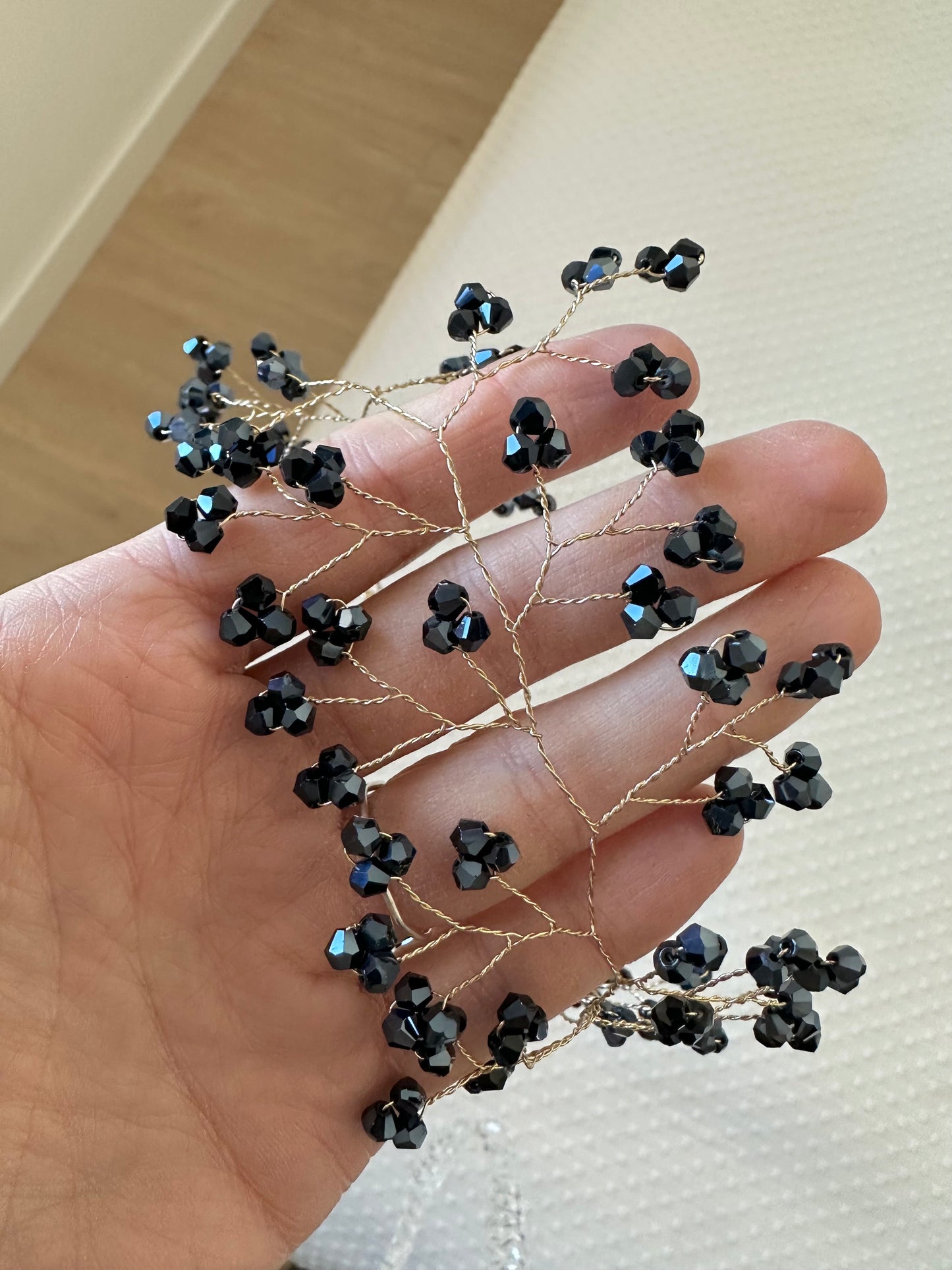 Choker piedras marino