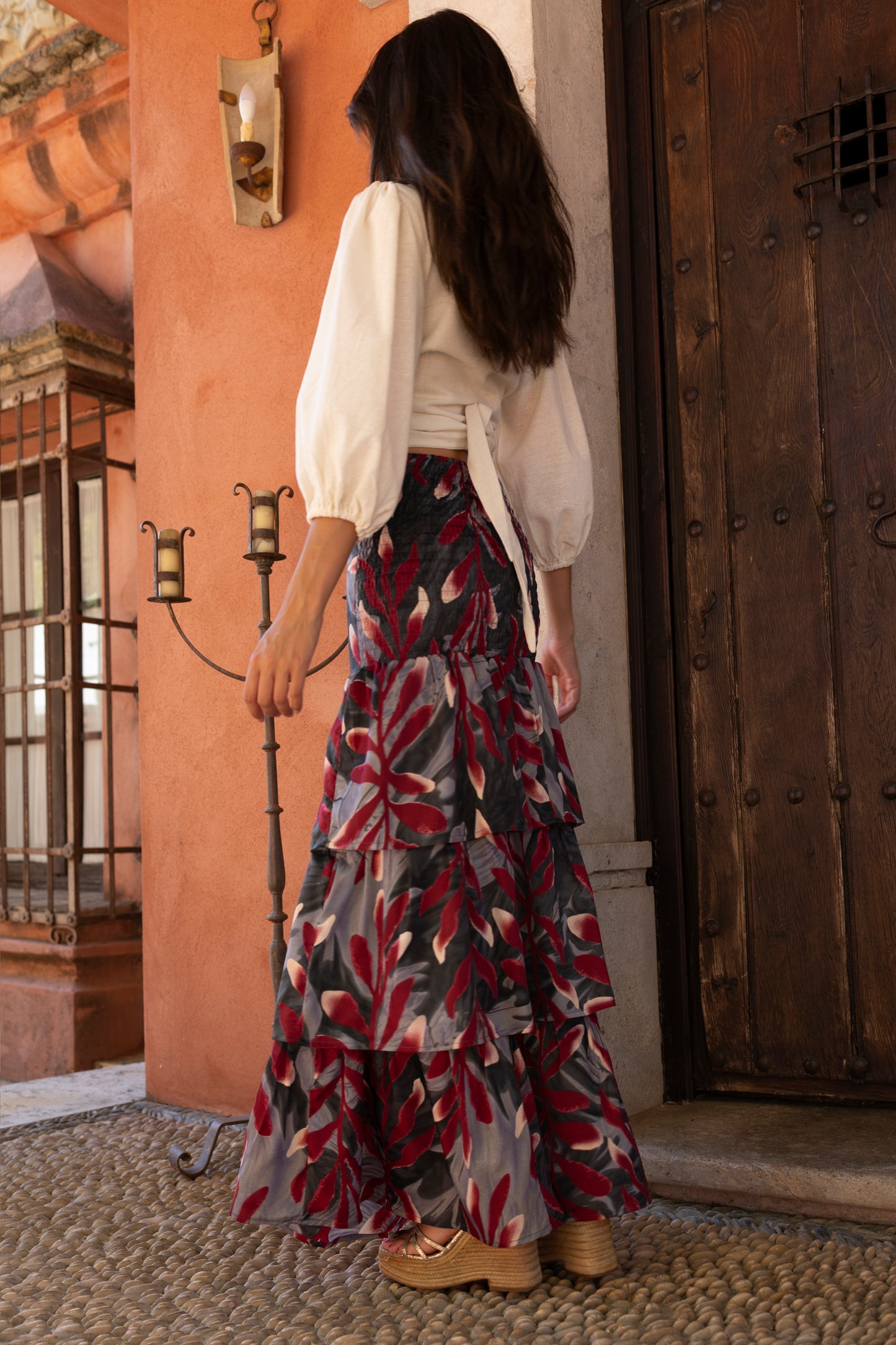 Blusa Maspalomas hueso