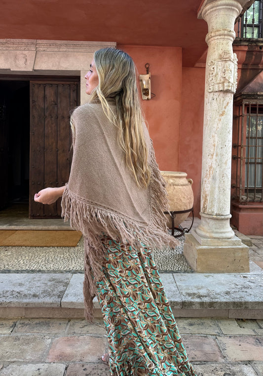 Pico lana beige