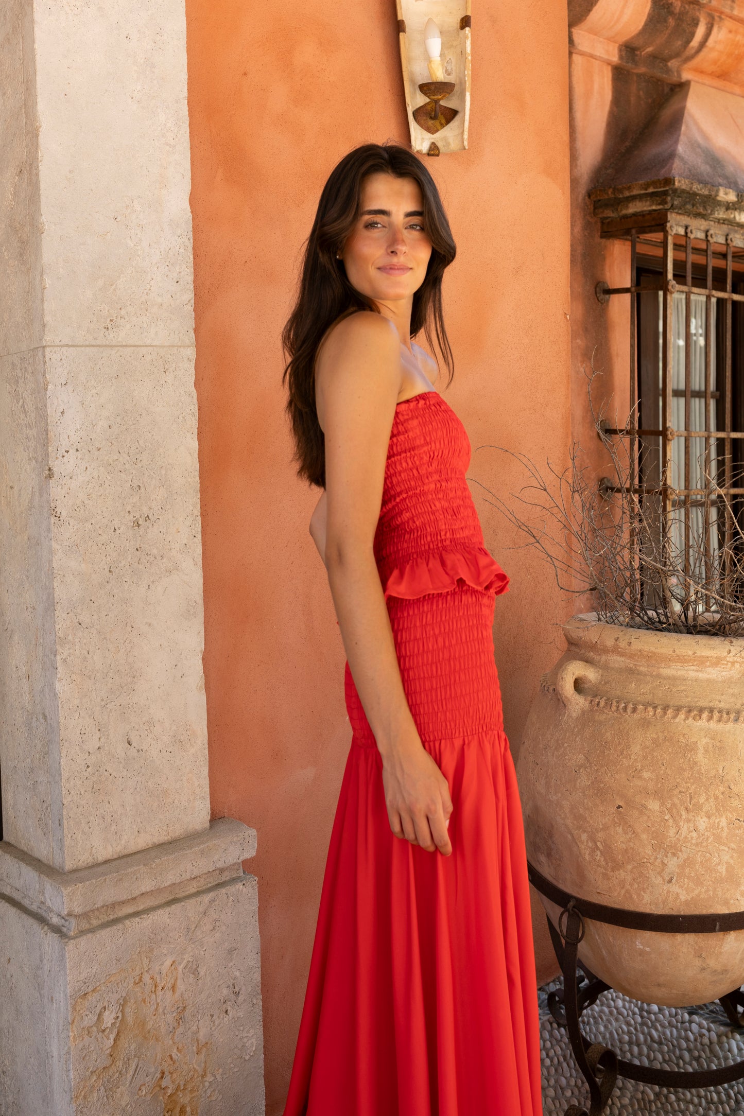 Conjunto Formentera rojo