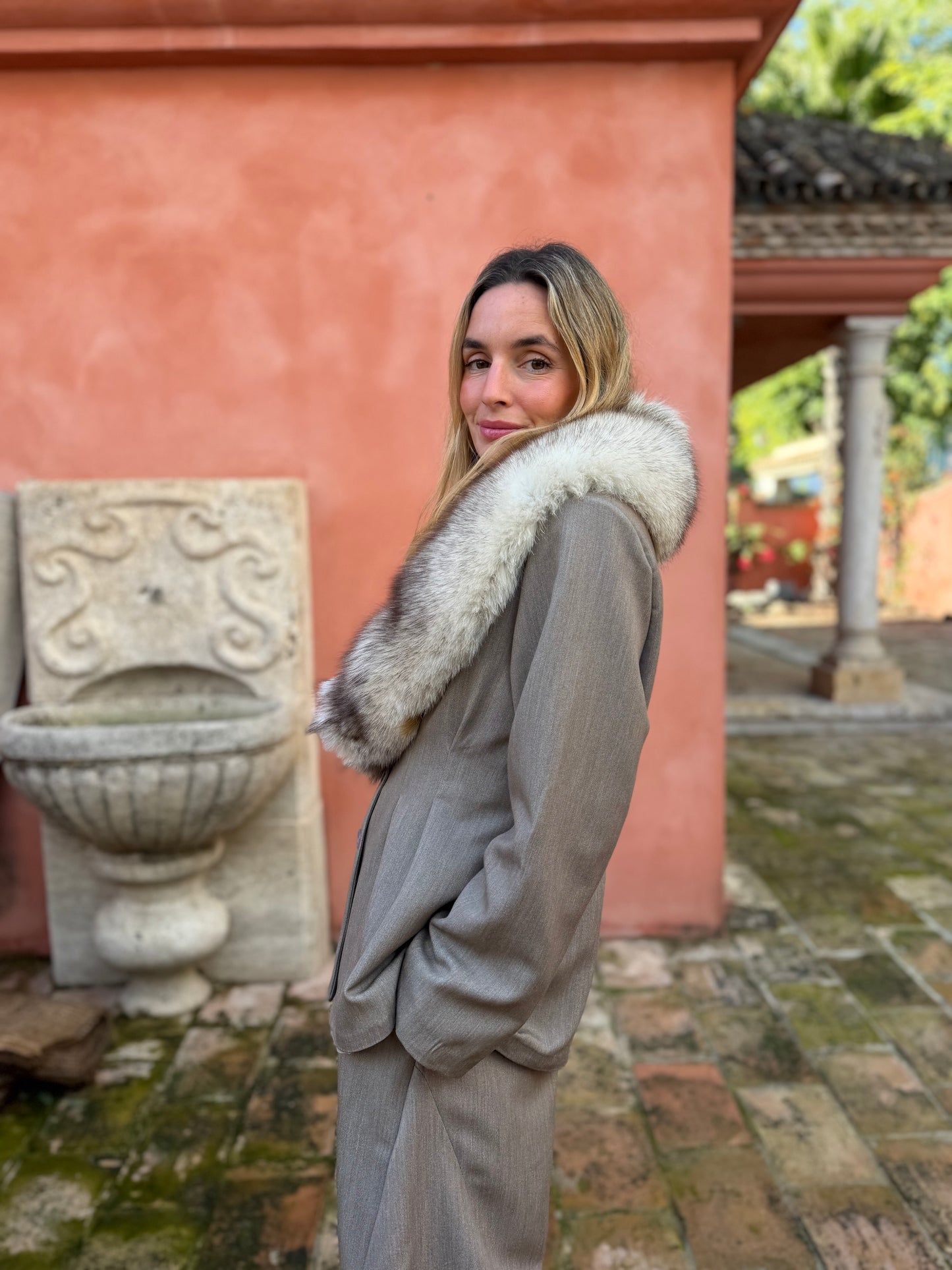 Chaqueta tablas visón