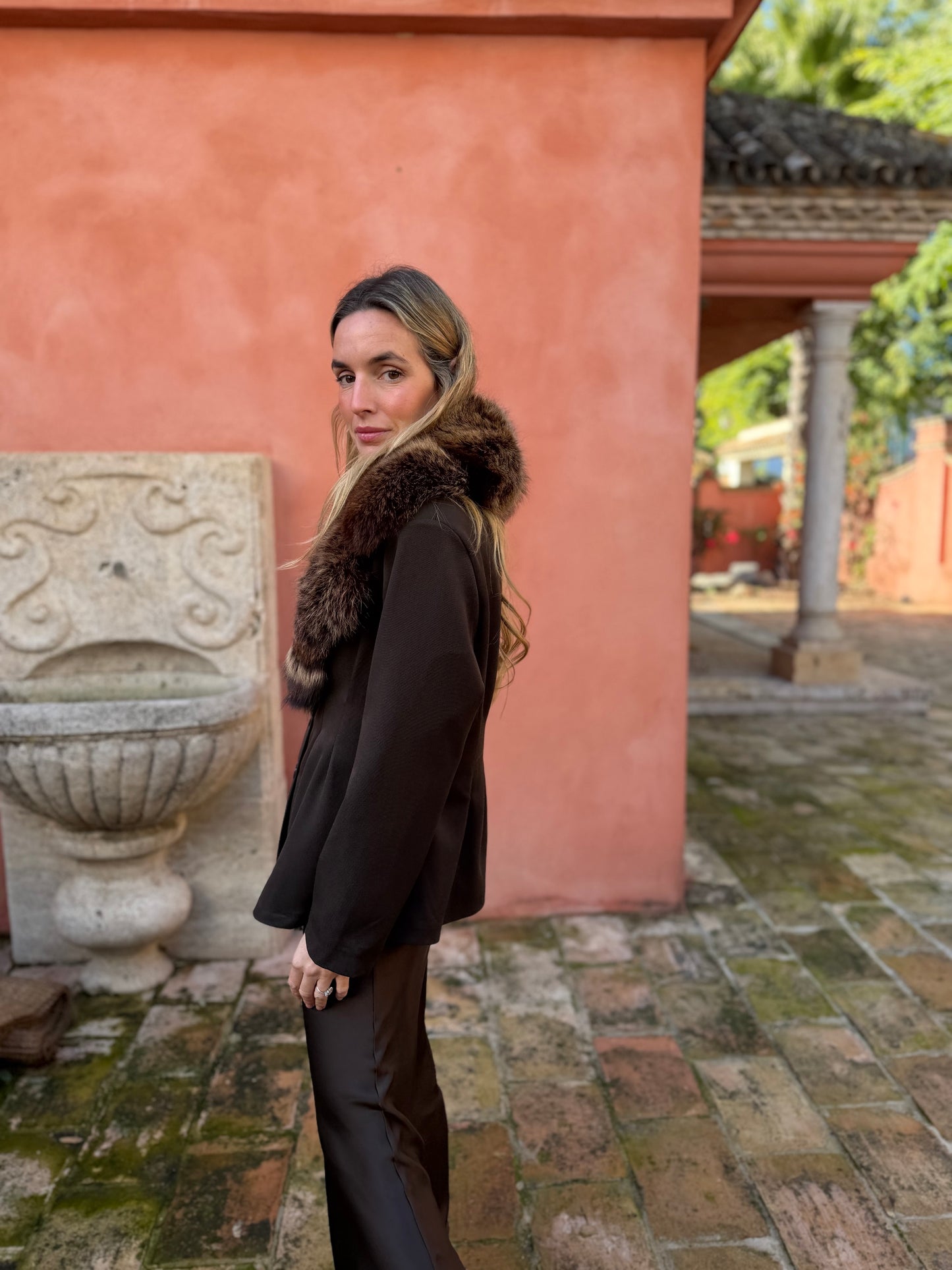 Chaqueta tablas chocolate