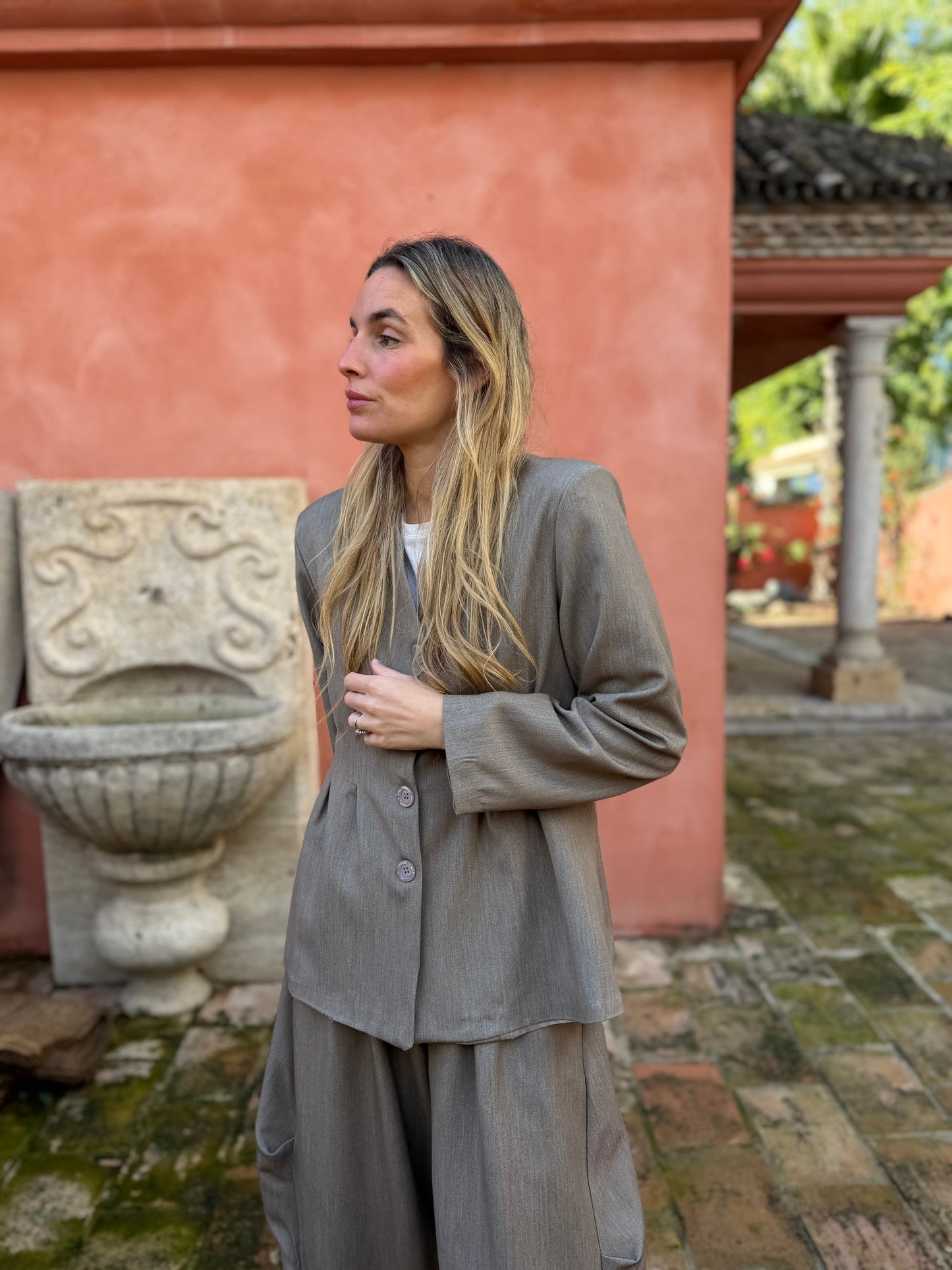 Chaqueta tablas visón