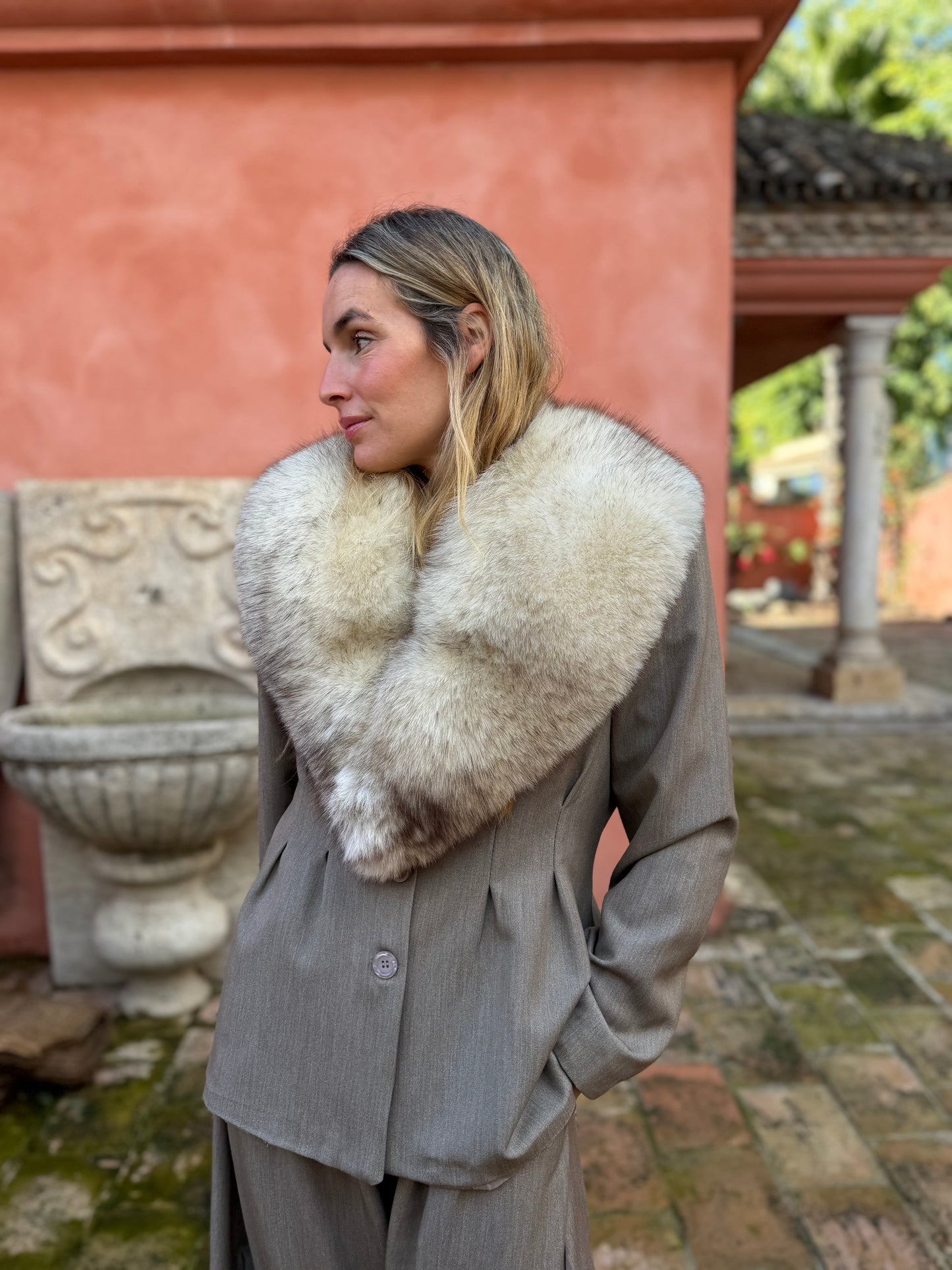 Chaqueta tablas visón