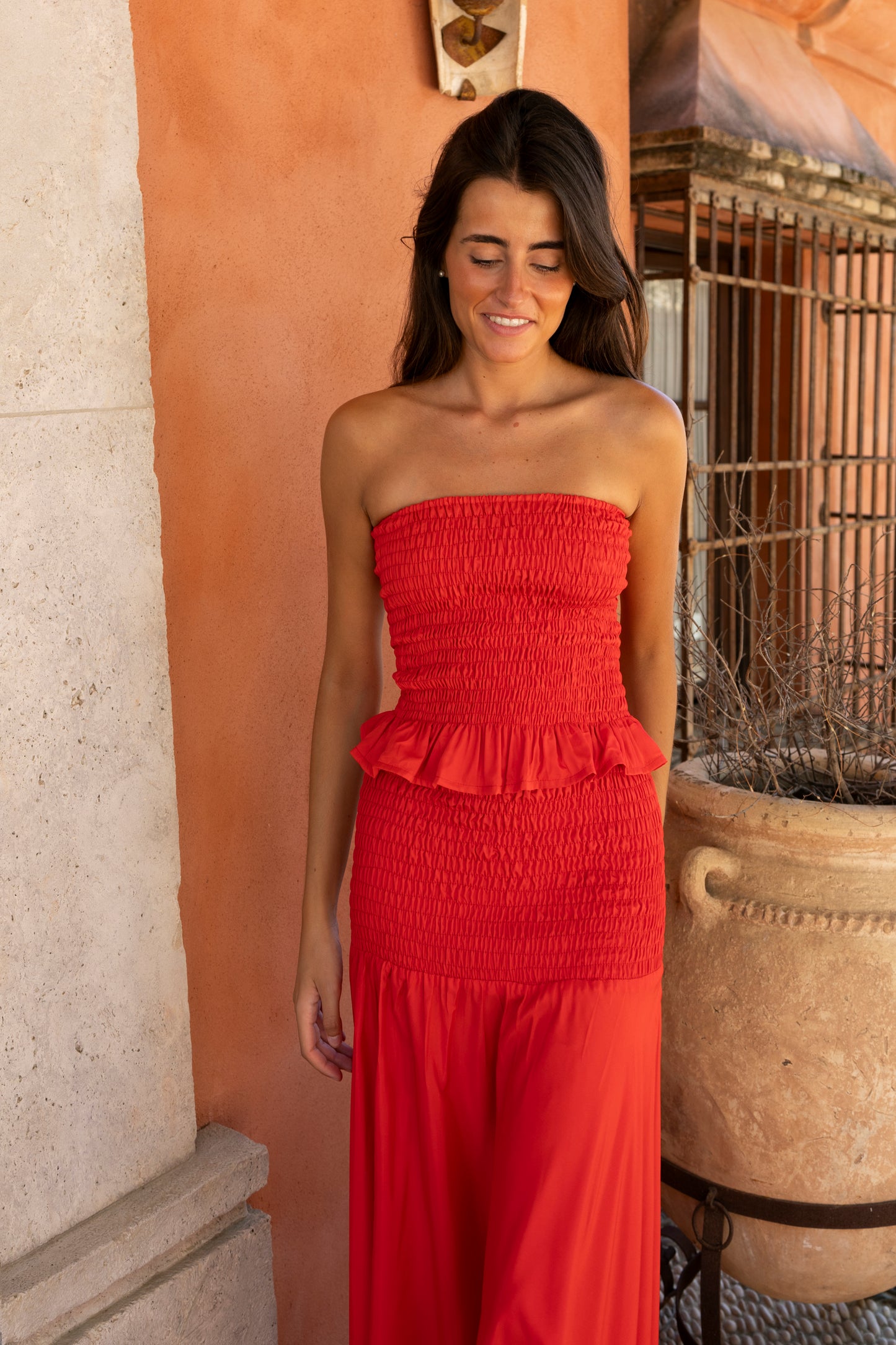 Conjunto Formentera rojo