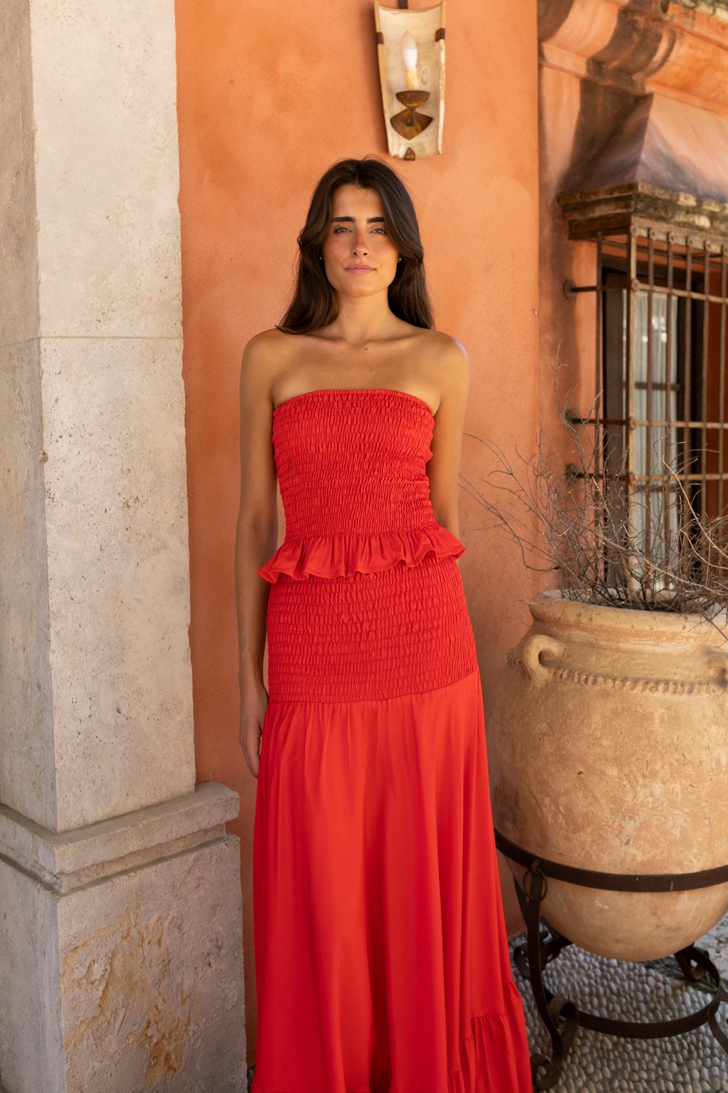 Conjunto Formentera rojo