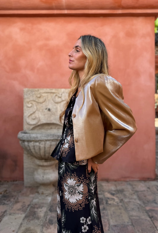 Chaqueta Shine Camel