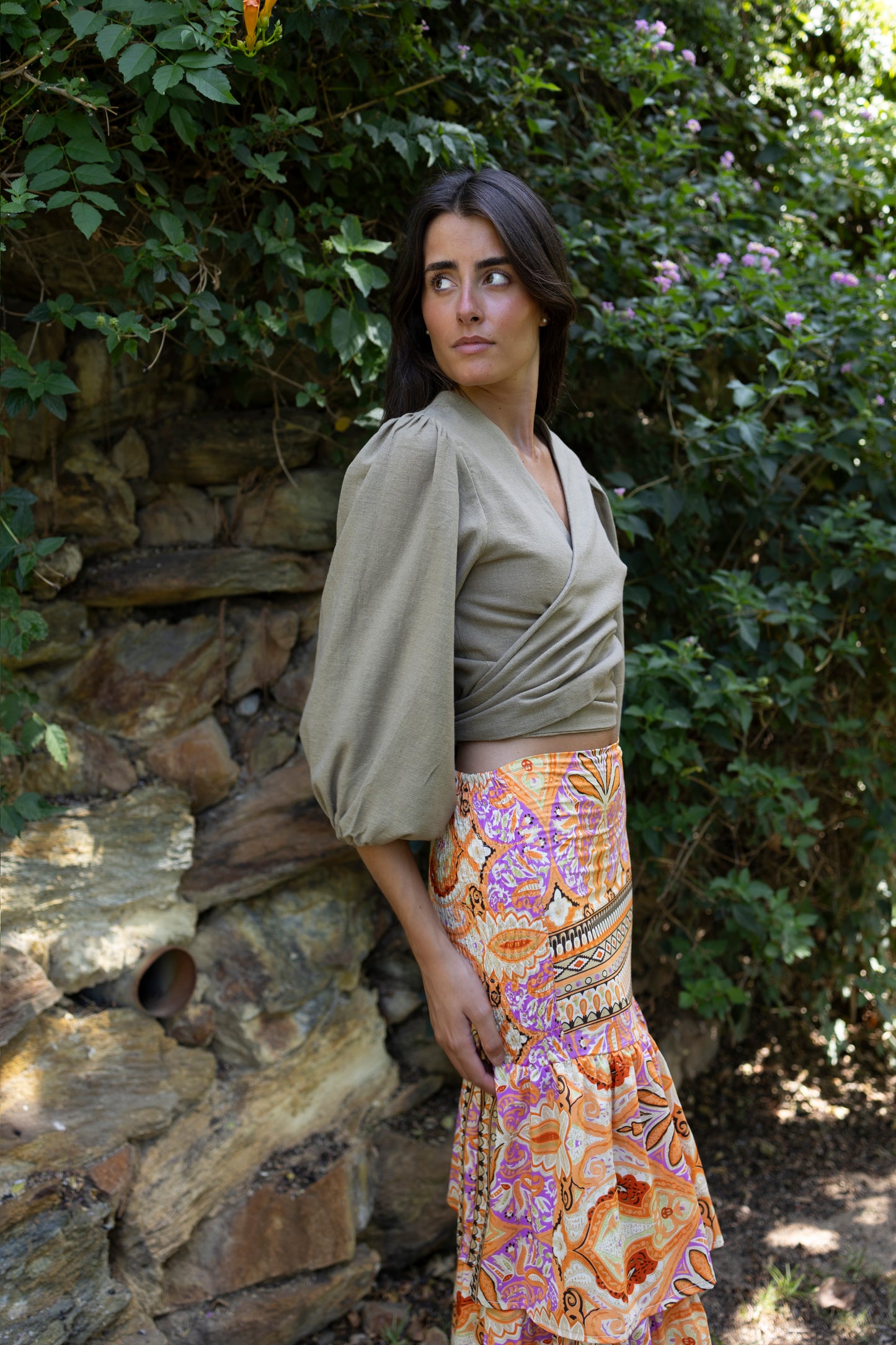 Blusa Maspalomas lino
