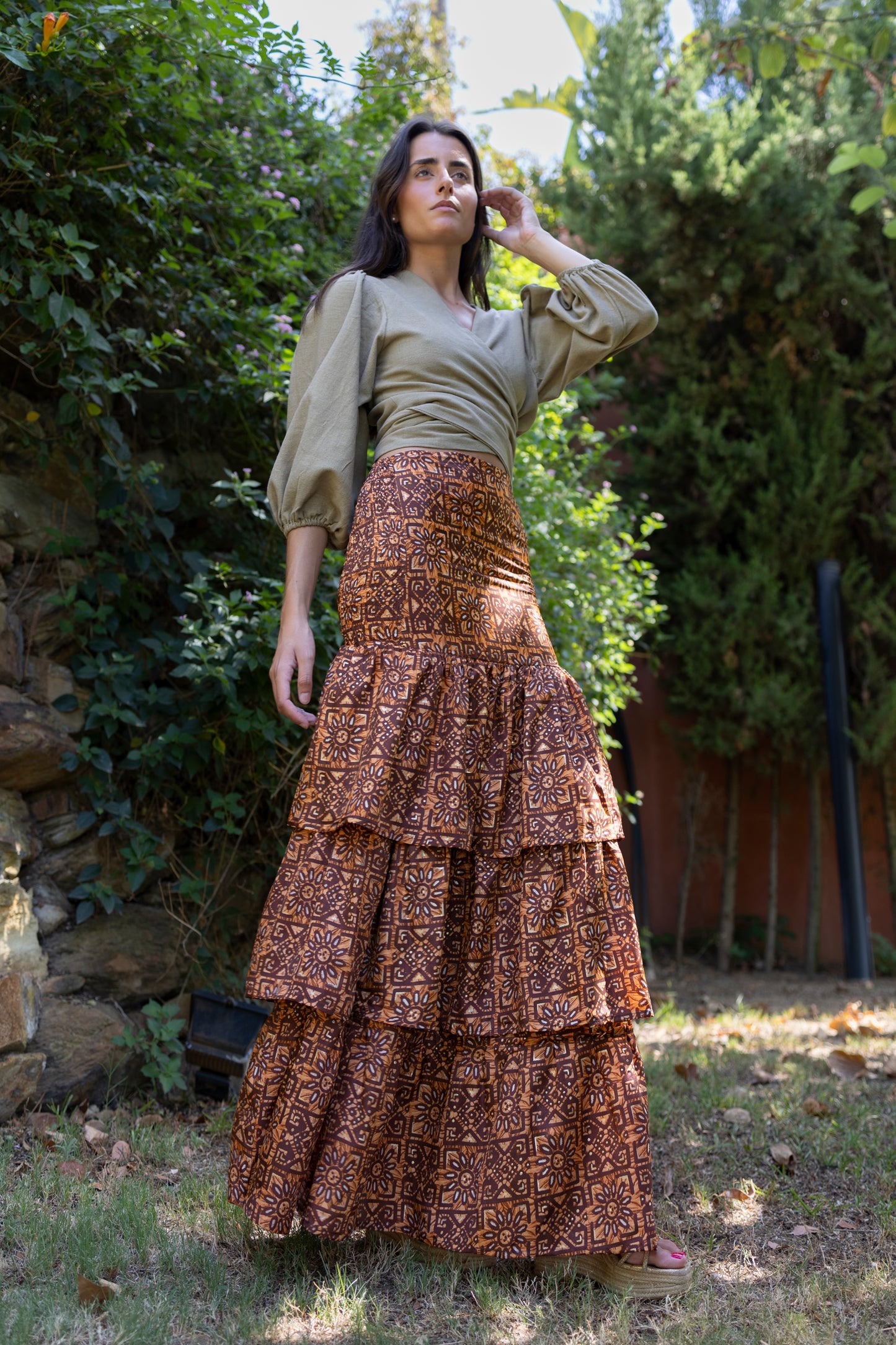 Falda Tenerife teja