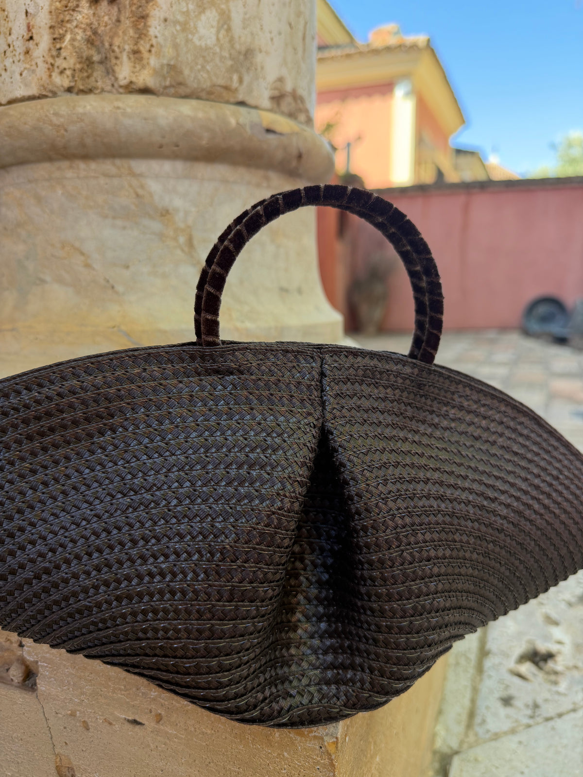 Bolsito saco marrón chocolate