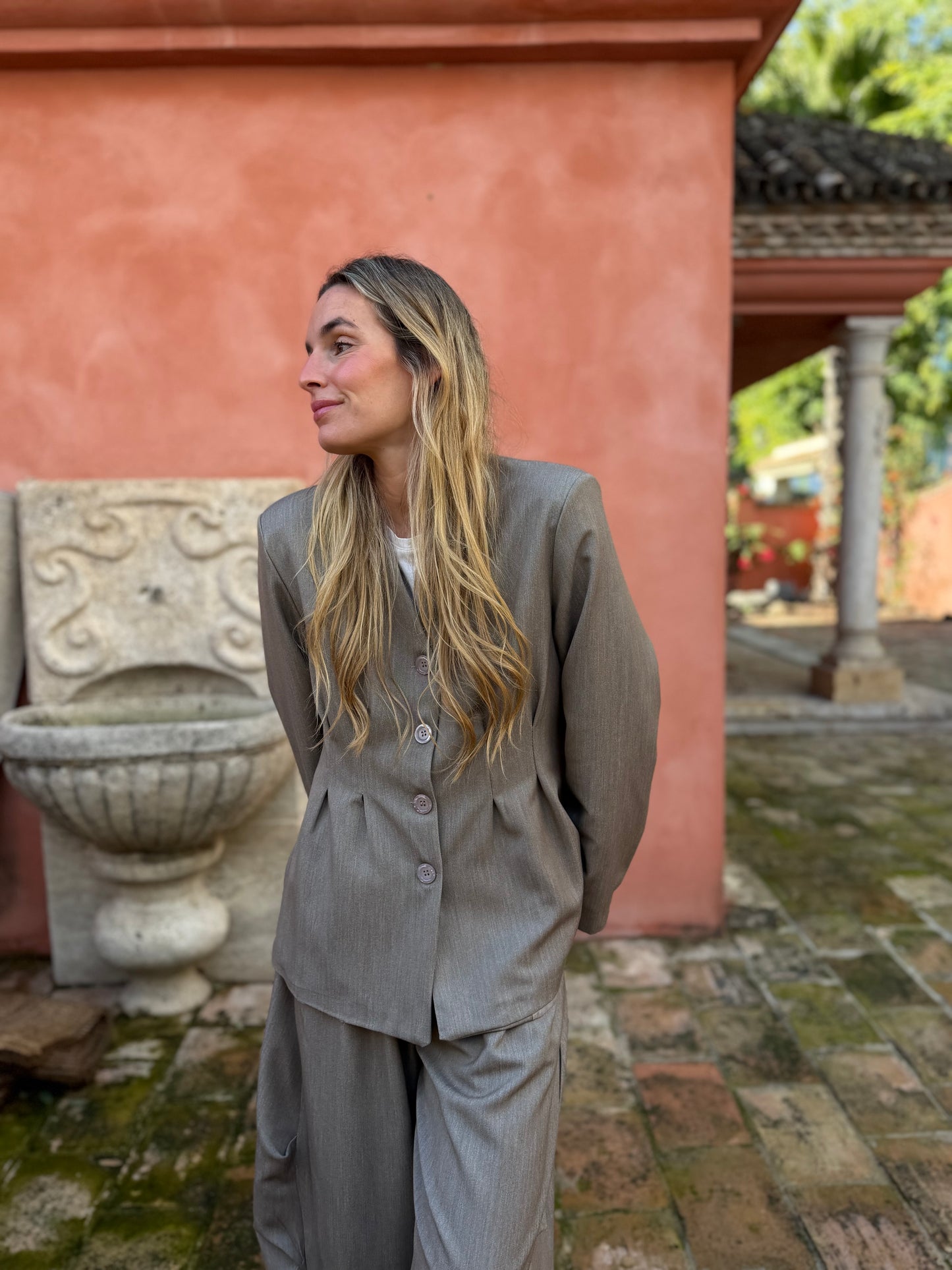 Chaqueta tablas visón