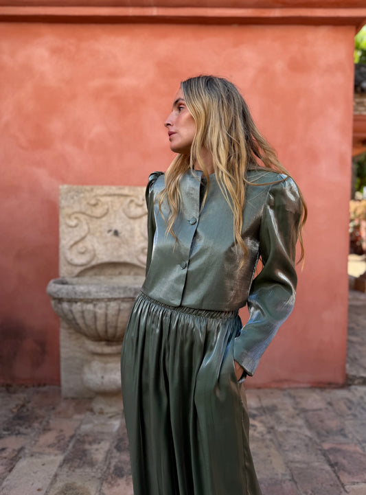 Chaqueta Shine Verde