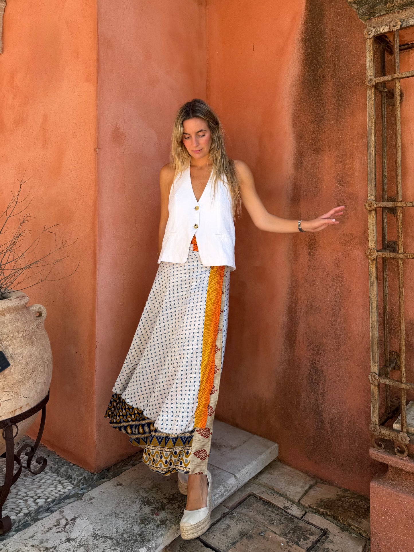 Falda India 254