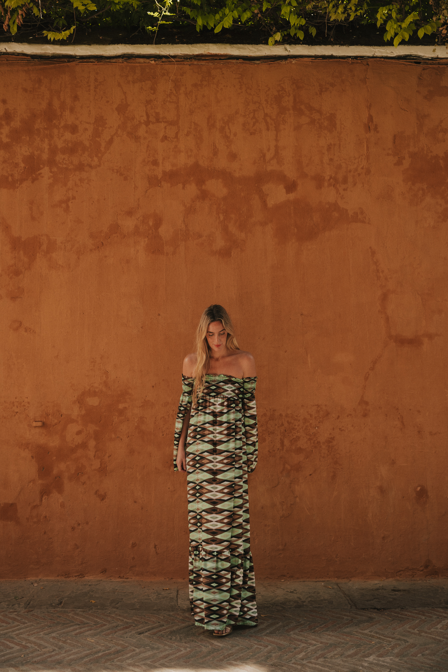 Vestido Venecia rombos