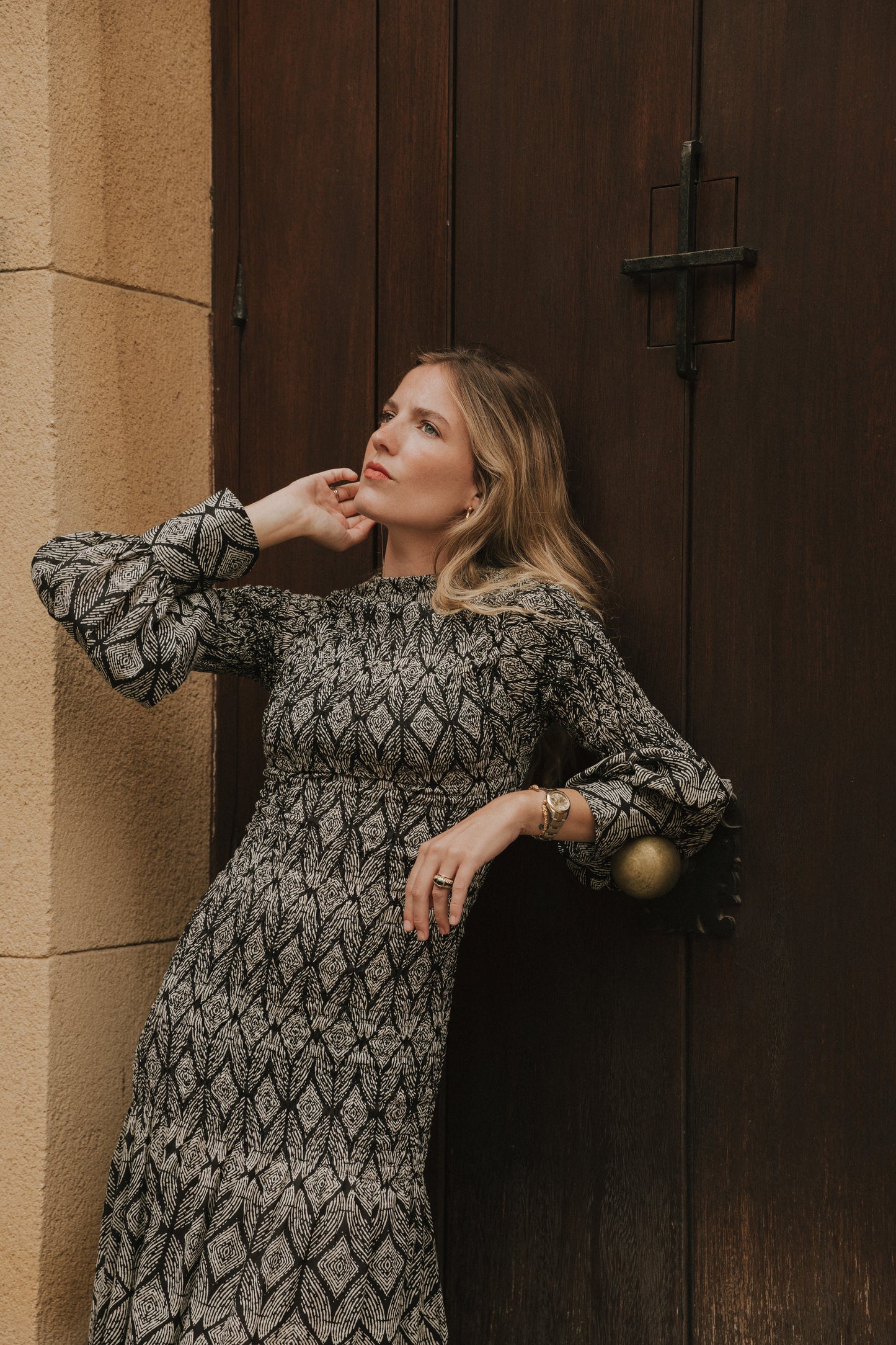 Vestido Toscana gris oscuro