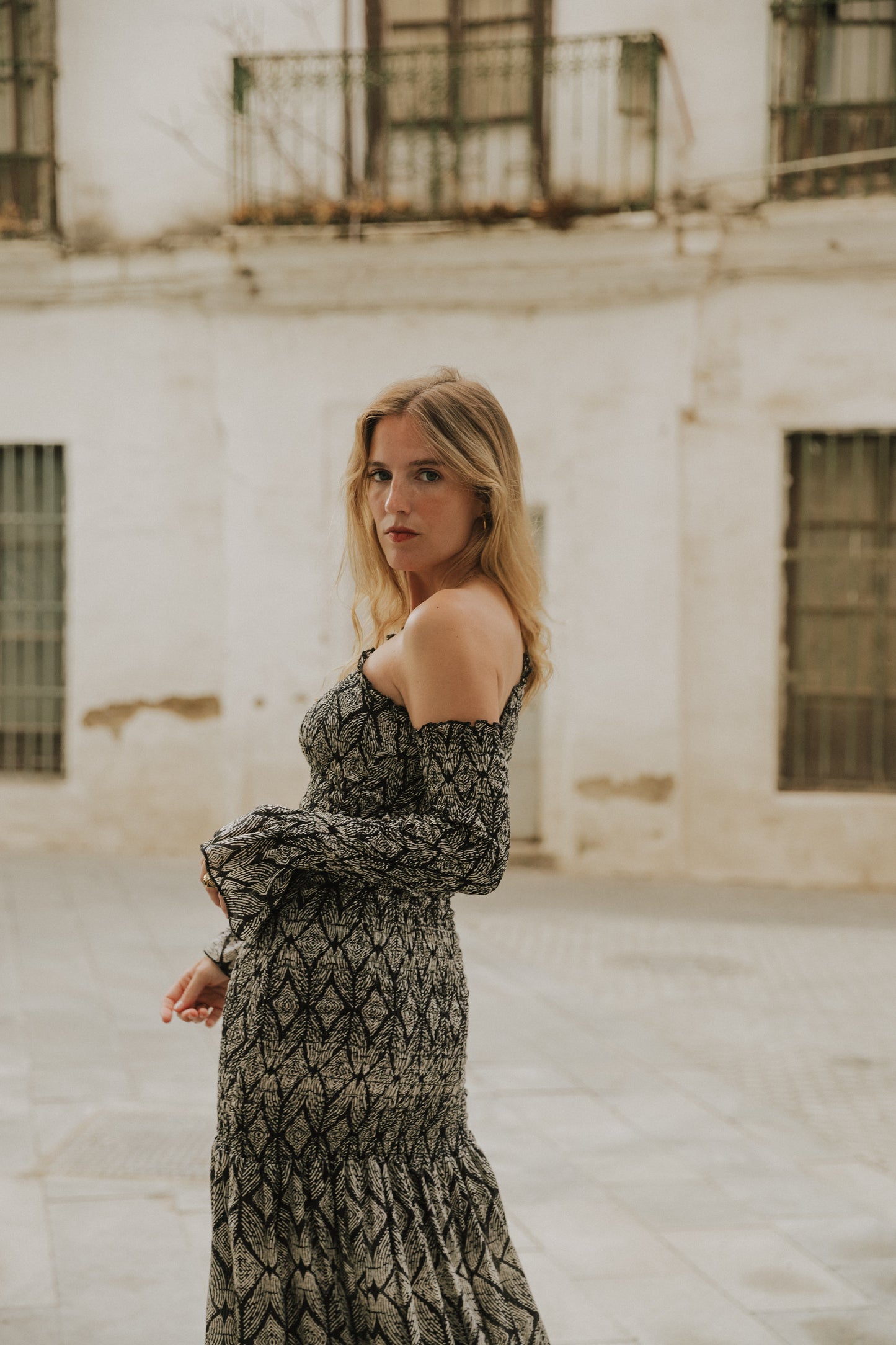 Vestido Catania gris oscuro