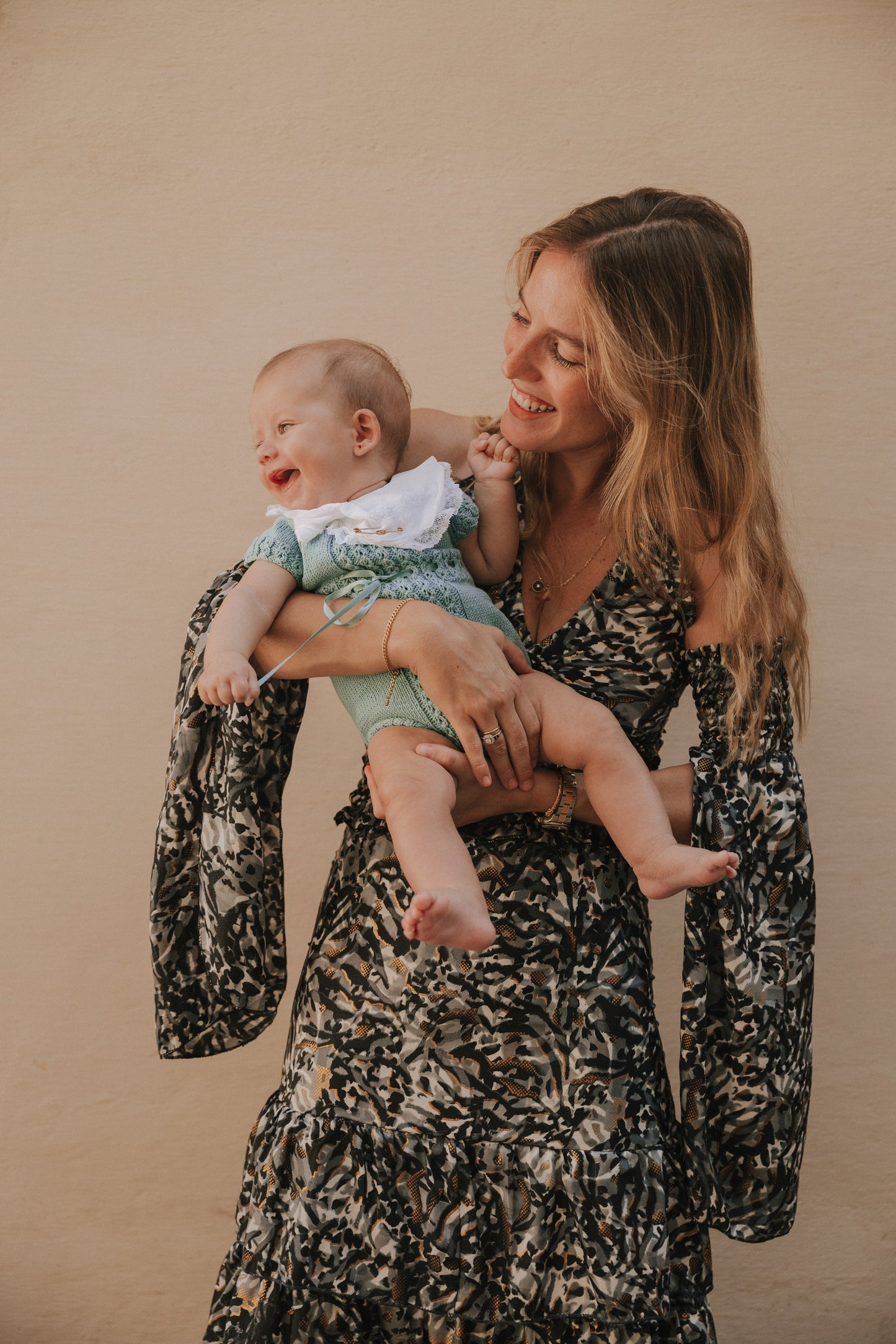 Conjunto Génova print gris